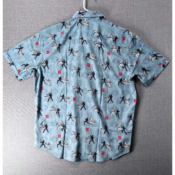 RSVLTS GI Joe Arashikage Showdown AOP Shirt Kunuflex Mens 2XL NWT - Picture 2 of 6